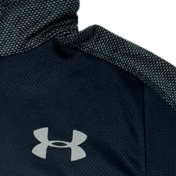 Under Armour Heat Gear Loose Fit 3/4 Zip Pullover Long Sleeve Top Youth SZ L - Picture 4 of 6